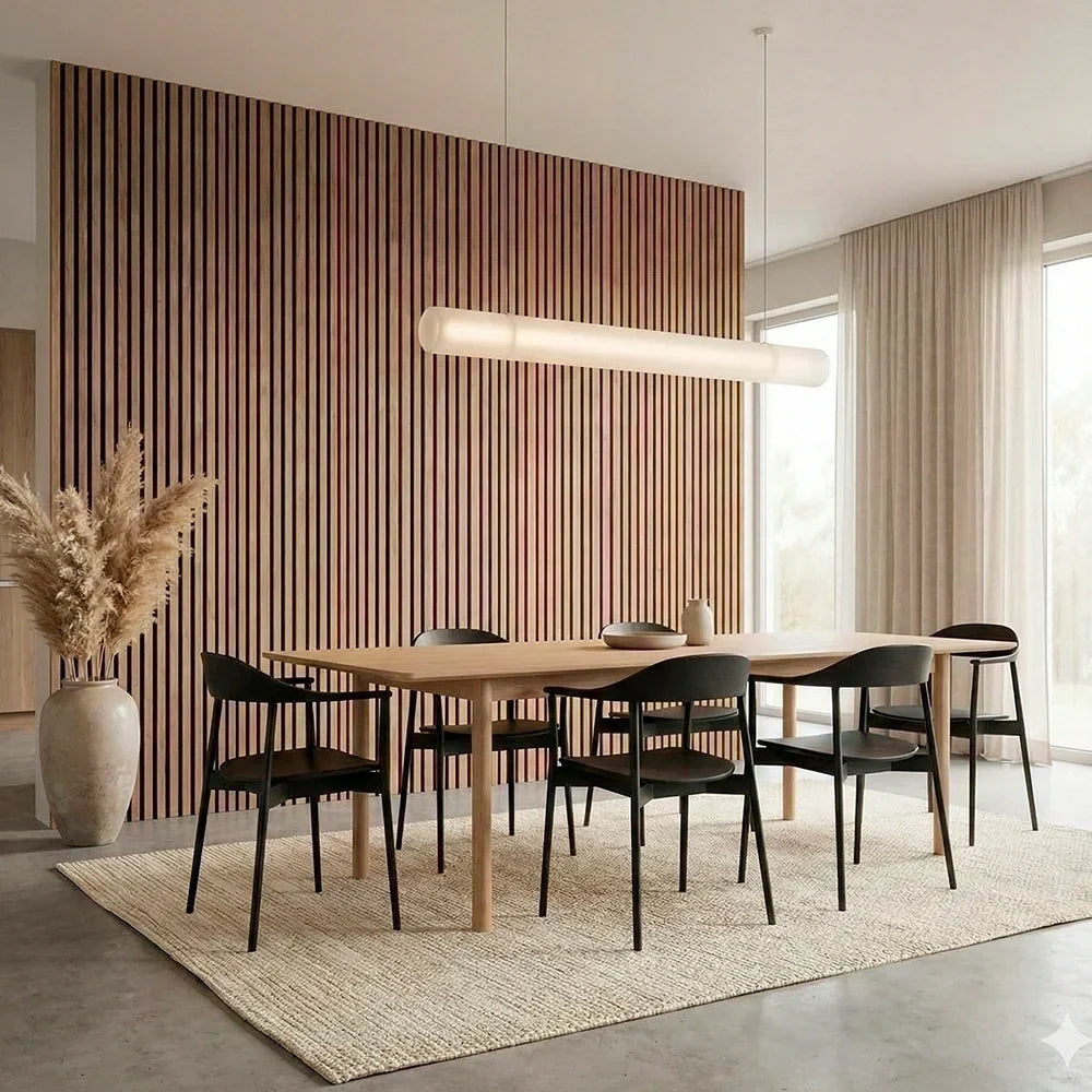 Paneles Acústicos de Madera Flexibles – (270 cm x 110 cm)