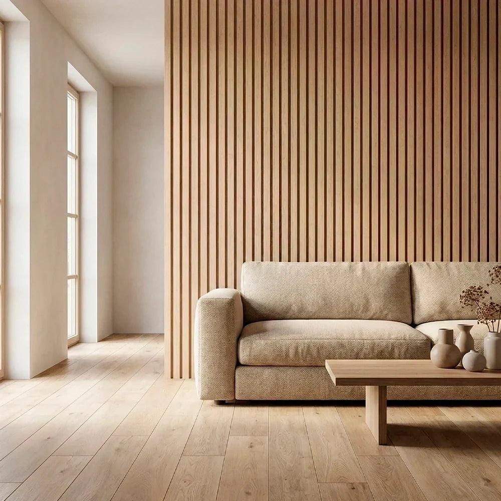 Paneles Acústicos de Madera Flexibles – (270 cm x 110 cm)